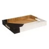 Crosby St Black Fabric & Wood Tray, 12x16 -Home Decor Shop crosby st black fabric wood tray 12x16 1