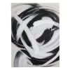 Crosby St Black & White Abstract Hand Canvas Wall Art, 35x48 -Home Decor Shop crosby st black white abstract hand canvas wall art 35x48 1