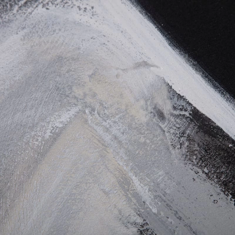 Crosby St Black & White Abstract Hand Canvas Wall Art, 35x48 7 Crosby St Black & White Abstract Hand Canvas Wall Art, 35x48 - Image 5