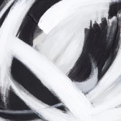 Crosby St Black & White Abstract Hand Canvas Wall Art, 35x48 16 Crosby St Black & White Abstract Hand Canvas Wall Art, 35x48 -Home Decor Shop crosby st black white abstract hand canvas wall art 35x48 6