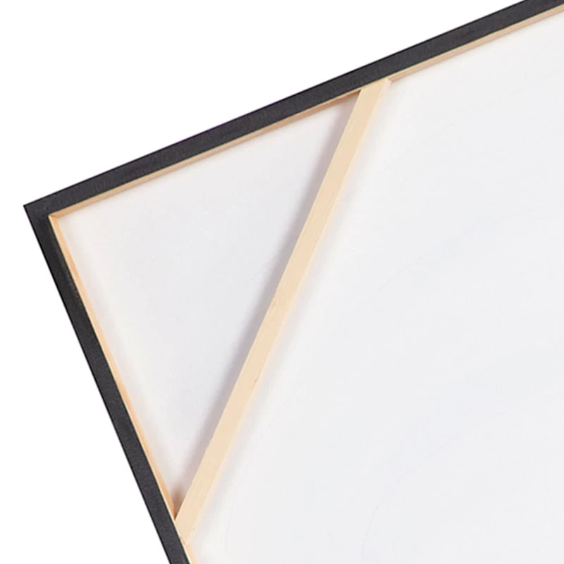 Crosby St Black & White Abstract Hand Canvas Wall Art, 35x48 11 Crosby St Black & White Abstract Hand Canvas Wall Art, 35x48 - Image 9