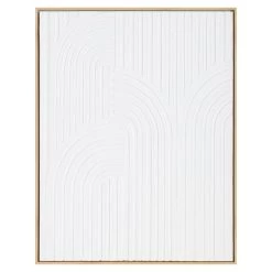 Crosby St Framed Abstract Canvas Wall Art, 22x28