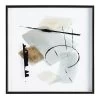 Crosby St Framed Abstract Canvas Wall Art, 25" -Home Decor Shop crosby st framed abstract canvas wall art 25