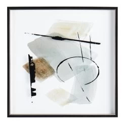 Crosby St Framed Abstract Canvas Wall Art, 25"