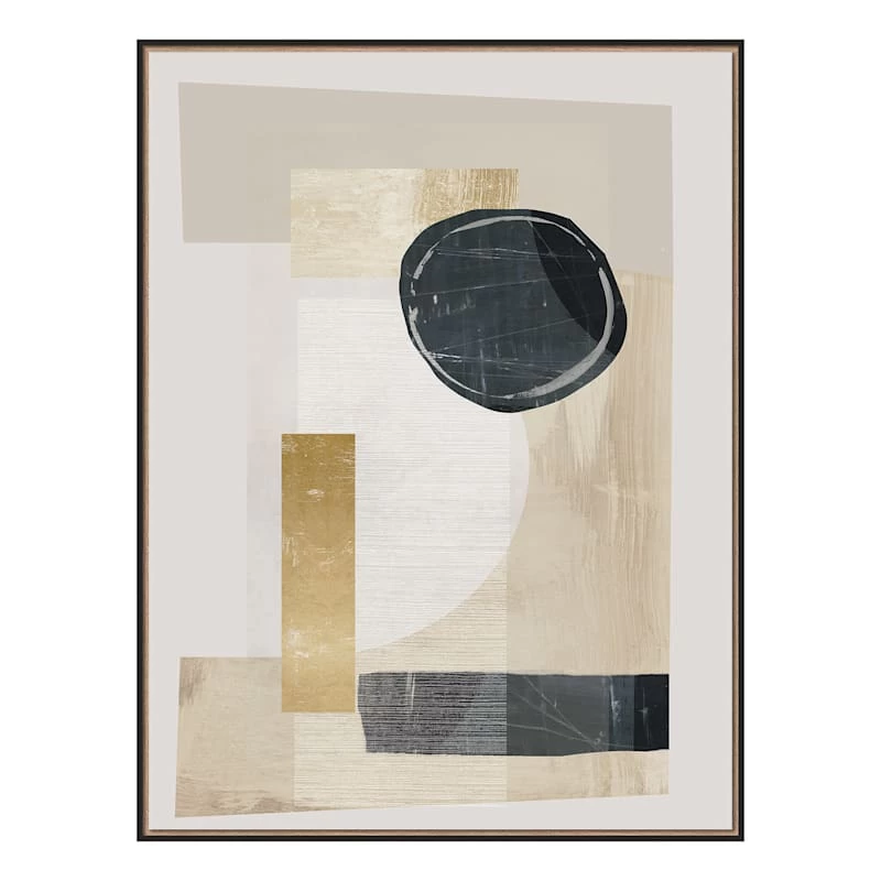 Crosby St Framed Abstract Canvas Wall Art, 30x40 3 Crosby St Framed Abstract Canvas Wall Art, 30x40