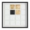 Crosby St Glass Framed Square Abstract Print Wall Art, 23" 2 Crosby St Glass Framed Square Abstract Print Wall Art, 23" -Home Decor Shop crosby st glass framed square abstract print wall art 23