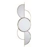 Crosby St Gold Modern Metal Wall Mirror, 13x41 -Home Decor Shop crosby st gold modern metal wall mirror 13x41 1