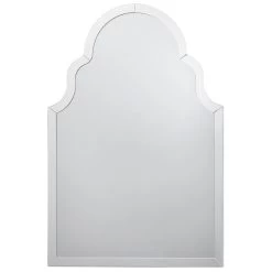 Crosby St Mirror Framed Moroccan Arched Wall Mirror, 24x36