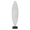 Crosby St White Metal Oval Figurine Decor, 33"