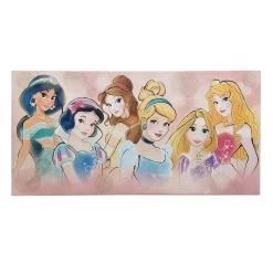 Disney Princess Glittered Canvas Wall Art, 12x24 -Home Decor Shop disney princess glittered canvas wall art 12x24 4