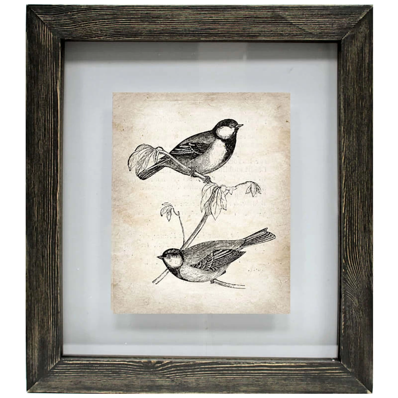 Distressed Black Float Wall Frame, 13x15 3 Distressed Black Float Wall Frame, 13x15