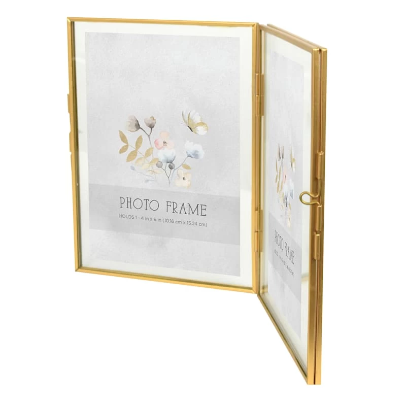 Double Fold Multi Tabletop Photo Frame, 12x8 4 Double Fold Multi Tabletop Photo Frame, 12x8 - Image 2