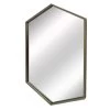 Elongated Hexagon Wall Mirror, 22x31 -Home Decor Shop elongated hexagon wall mirror 22x31 1