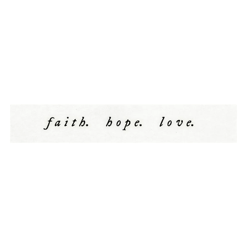Faith, Hope, Love Canvas Wall Art, 36x6 3 Faith, Hope, Love Canvas Wall Art, 36x6