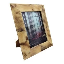Faux Horn Photo Frame, 9.5x7.5 5 Faux Horn Photo Frame, 9.5x7.5 -Home Decor Shop faux horn photo frame 9.5x7.5 1