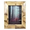 Faux Horn Photo Frame, 9.5x7.5 -Home Decor Shop faux horn photo frame 9.5x7.5
