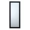 Flat Black Framed Wall Mirror, 24x58 2 Flat Black Framed Wall Mirror, 24x58 -Home Decor Shop flat black framed wall mirror 24x58 1