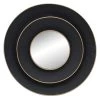 Found & Fable Black Framed Round Wall Mirror, 27" 1 Found & Fable Black Framed Round Wall Mirror, 27" -Home Decor Shop found fable black framed round wall mirror 27