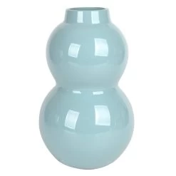 Found & Fable Celadon Green Glass Vase, 9"