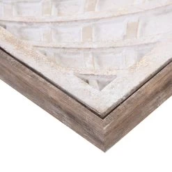 Found & Fable Framed Circle Canvas Wall Art, 36x24 -Home Decor Shop found fable framed circle canvas wall art 36x24 5