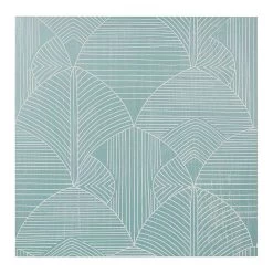 Found & Fable Green Carved Wood Wall Art, 32"