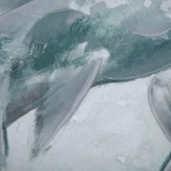 Found & Fable Koi Fish Canvas Wall Art, 16x24 -Home Decor Shop found fable koi fish canvas wall art 16x24 3