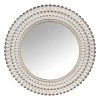 Found & Fable White & Gold Round Wall Mirror, 22" 2 Found & Fable White & Gold Round Wall Mirror, 22" -Home Decor Shop found fable white gold round wall mirror 22