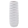 Found & Fable White Origami Design Ceramic Vase, 10.5" 1 Found & Fable White Origami Design Ceramic Vase, 10.5" -Home Decor Shop found fable white origami design ceramic vase 10.5