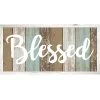 Framed Blessed Canvas Wall Art, 36x24