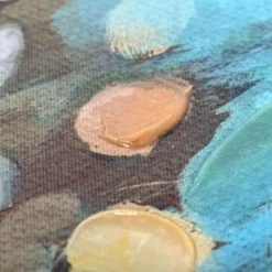 Framed Blue Butterfly Textured Canvas Wall Art, 24x36 -Home Decor Shop framed blue butterfly textured canvas wall art 24x36 4