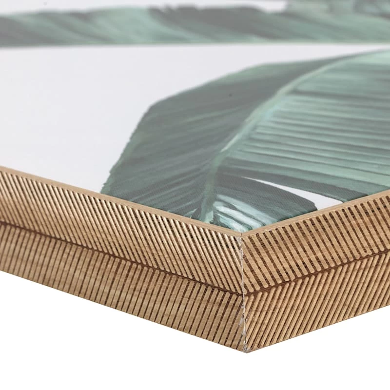 Framed Botanical Leaf Canvas Wall Art, 24x36 5 Framed Botanical Leaf Canvas Wall Art, 24x36 - Image 3