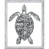 Framed Coast Turtle Wall Art, 22x28