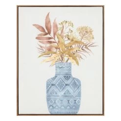 Framed Floral Canvas Wall Art, 16x20