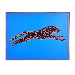 Framed Leopard Canvas Wall Art, 24x18