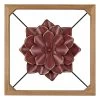 Framed Metal Flower Wall Decor, 16" 2 Framed Metal Flower Wall Decor, 16" -Home Decor Shop framed metal flower wall decor 16
