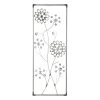 Framed Metal Sliver Flowers Wall Decor, 12x32 1 Framed Metal Sliver Flowers Wall Decor, 12x32 -Home Decor Shop framed metal sliver flowers wall decor 12x32 1