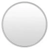 Framed Round Thin Wall Mirror, 15" -Home Decor Shop framed round thin wall mirror 15
