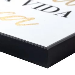 Framed Viva La Vida Loca Canvas Wall Art, 12" -Home Decor Shop framed viva la vida loca canvas wall art 12 2