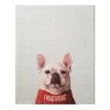 French Roast Dog Canvas Wall Art, 12x16 -Home Decor Shop french roast dog canvas wall art 12x16 1