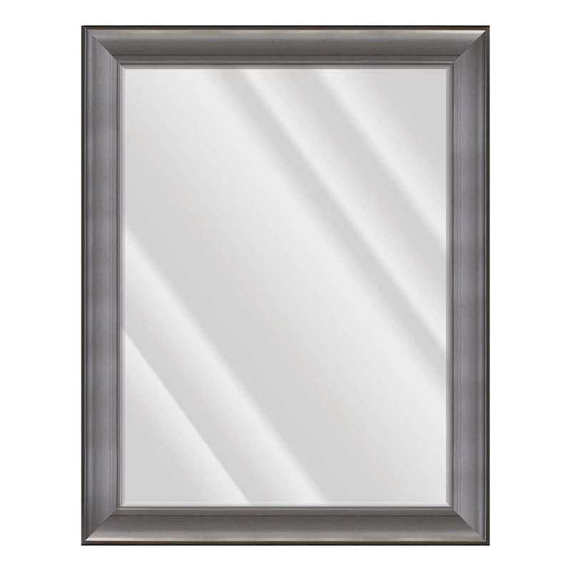 Gina Gunmetal Wall Mirror, 37x47 3 Gina Gunmetal Wall Mirror, 37x47