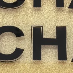 Glass Framed Chanel Print Wall Art, 16x24 -Home Decor Shop glass framed chanel print wall art 16x24 3