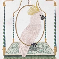 Glass Framed Cockatoo Print Wall Art, 13x17 5 Glass Framed Cockatoo Print Wall Art, 13x17 -Home Decor Shop glass framed cockatoo print wall art 13x17 2