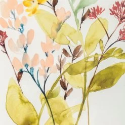 Glass Framed Spring Sprigs Print Wall Art, 16x20 -Home Decor Shop glass framed spring sprigs print wall art 16x20 3