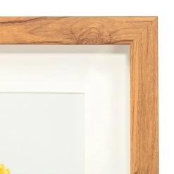 Glass Framed Spring Sprigs Print Wall Art, 16x20 -Home Decor Shop glass framed spring sprigs print wall art 16x20 4