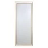 Gold Bamboo Wood Trimmed Beveled Wall Mirror, 24x58 -Home Decor Shop gold bamboo wood trimmed beveled wall mirror 24x58 1