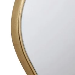Gold Framed Pointed Arch Wall Mirror, 22x28 -Home Decor Shop gold framed pointed arch wall mirror 22x28 4