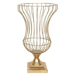 Gold Metal Bowl, 15x9