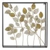 Gold Metal Leaves Wall Art, 16" 1 Gold Metal Leaves Wall Art, 16" -Home Decor Shop gold metal leaves wall art 16