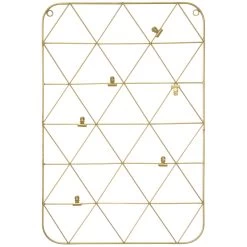 Gold Metal Rectangle Collage Clip Frame, 19"