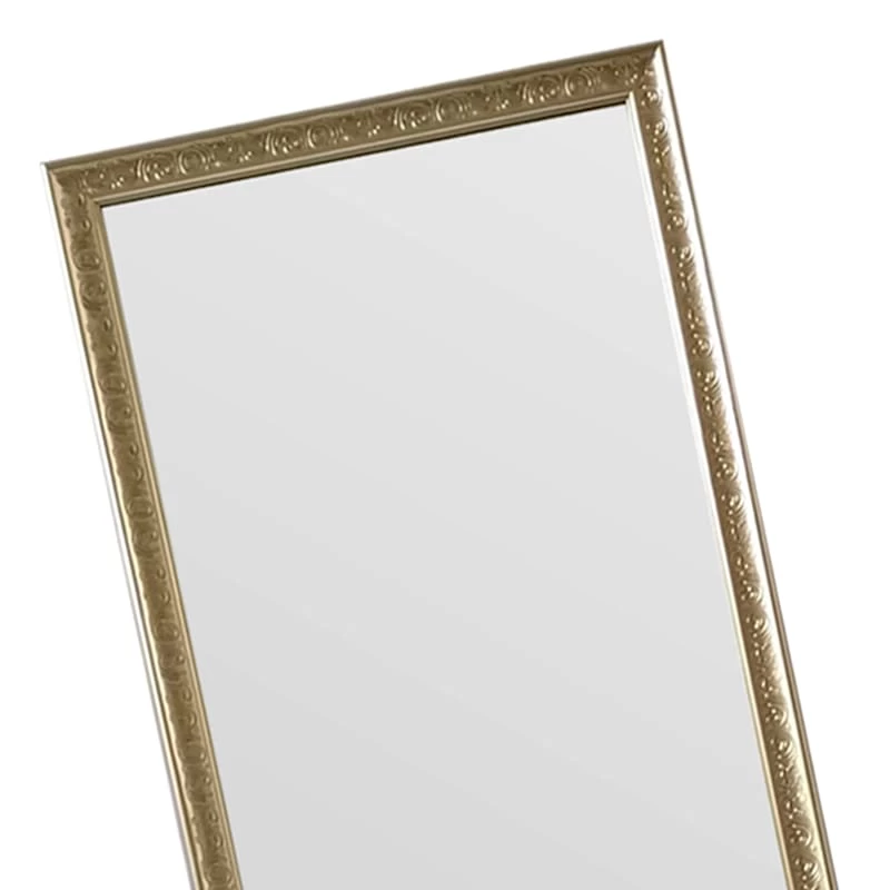 Gold Ornate Leaner Mirror, 14x50 4 Gold Ornate Leaner Mirror, 14x50 - Image 2
